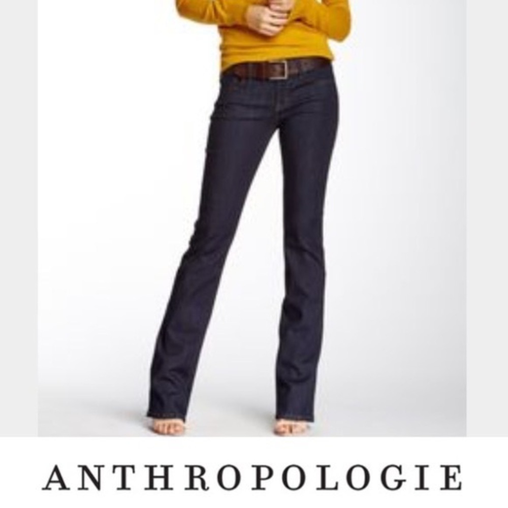 Anthropologie Level 99 Chloe Boot Bootcut Jeans Size 26 Long (34" inseam)